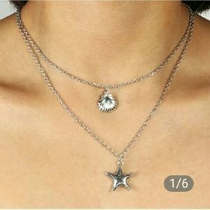 Summer Jewelry Big Statement Multi Layer Shell Sta